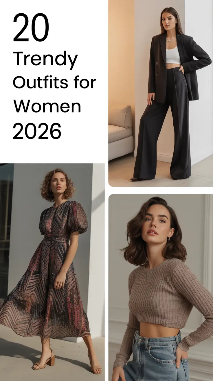 Trendy Outfits for Women 2026: Classy, Easy & Inspiring Looks for Every Season