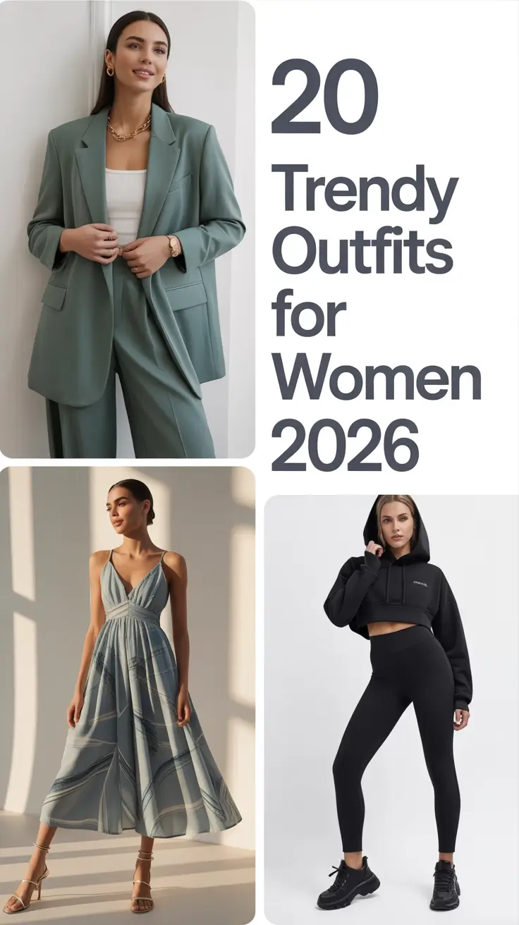 Trendy Outfits for Women 2026: Classy, Easy & Inspiring Looks for Every Season