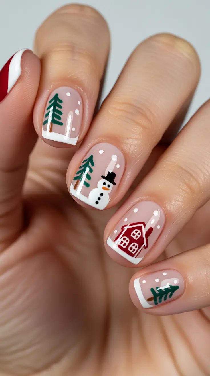 Trendy Winter Nail Colors 2025-2026 Winter Village Story