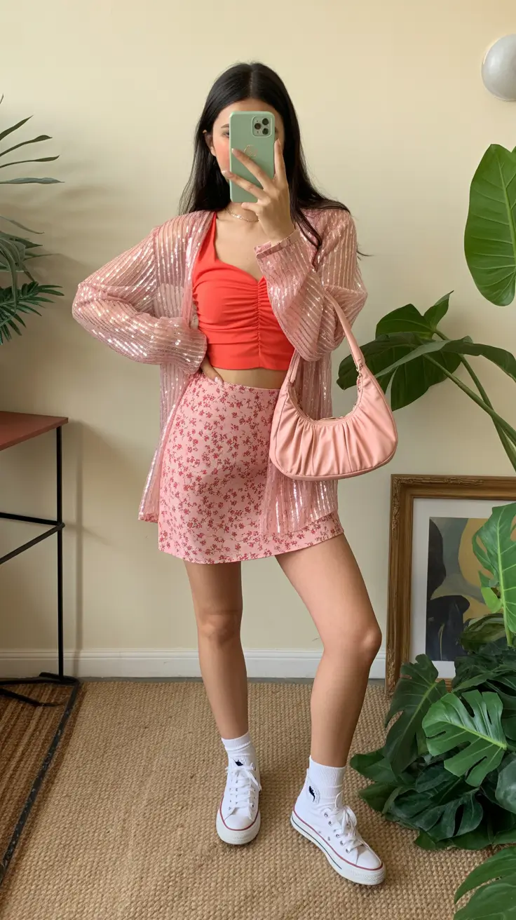 y2k outfits aesthetic Blushing Stardust