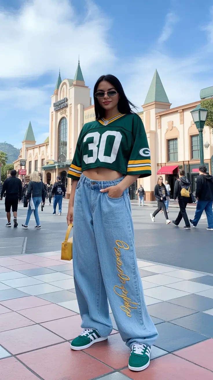 y2k outfits summer Sporty College Aesthetic