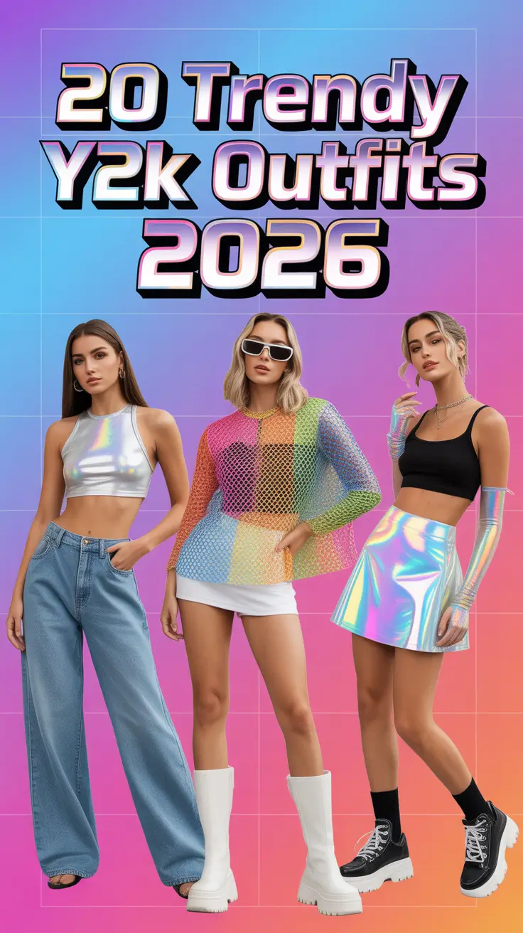 Trendy Y2K Outfits 2026 – Iconic Street Styles & Aesthetic Inspirations for Modern Women