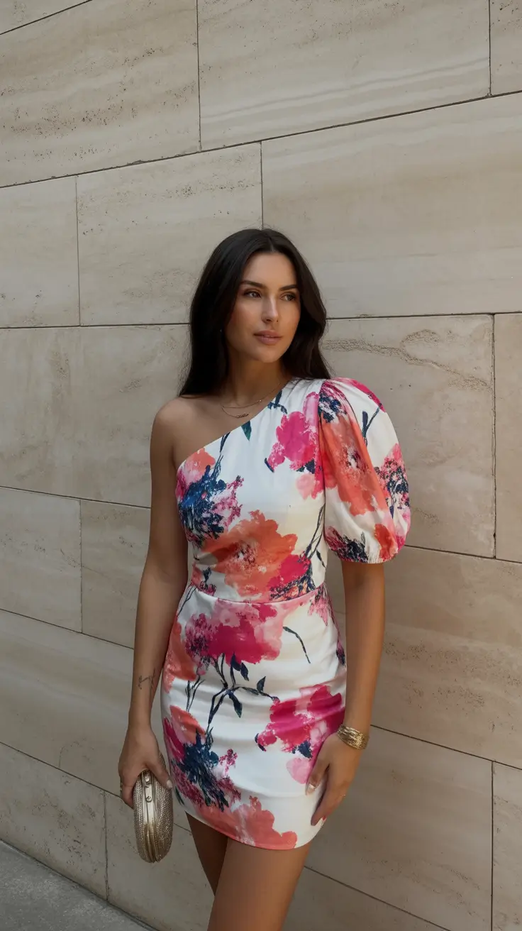 wedding guest outfits 2026 Modern Romance in Watercolor