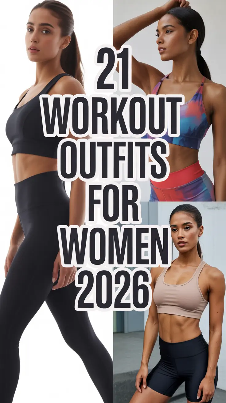 Workout Outfits for Women 2026: Colorful, Classy & Aesthetic Gym Inspo