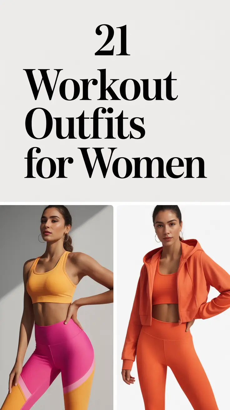 Workout Outfits for Women 2026: Colorful, Classy & Aesthetic Gym Inspo