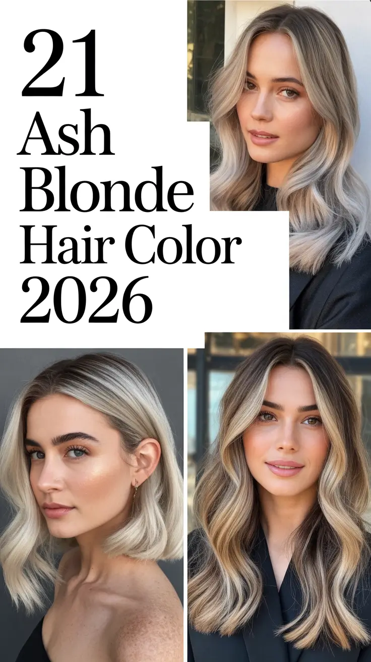 Ash Blonde Hair Color 2026: Cool, Medium & Milk Tea Tones You’ll Fall in Love With