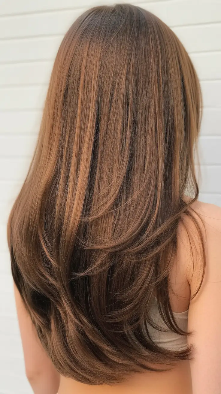 ash brown hair color 2026 Soft Mocha Layers for Timeless Elegance