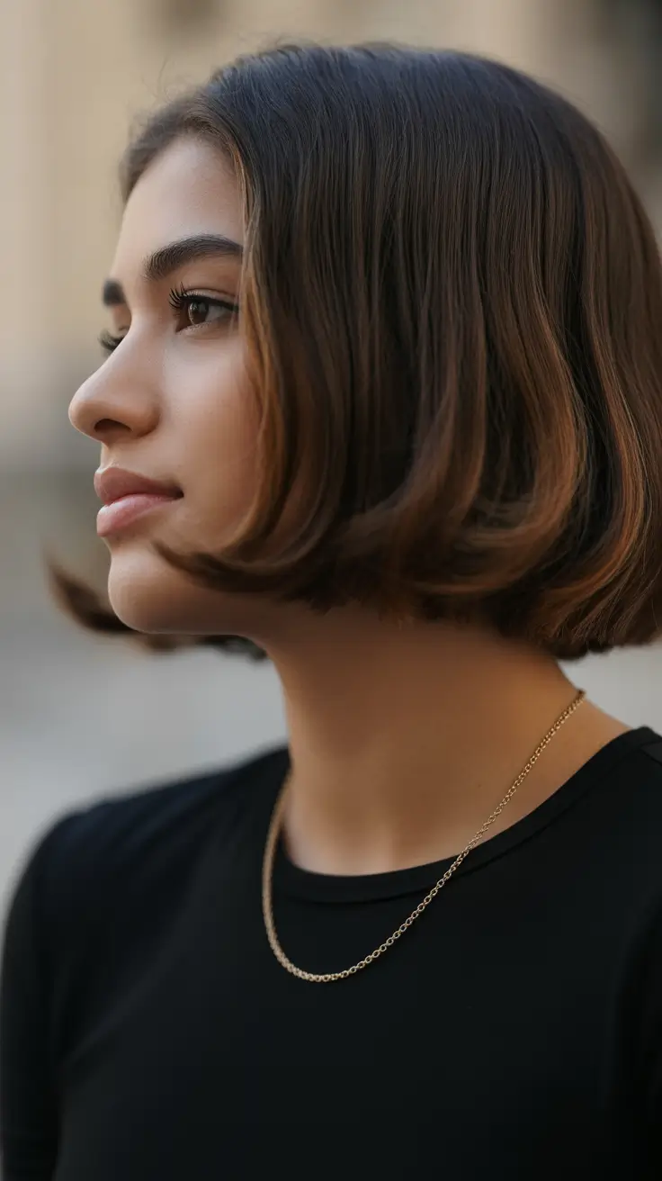 fat face haircuts 2026 Polished French Bob