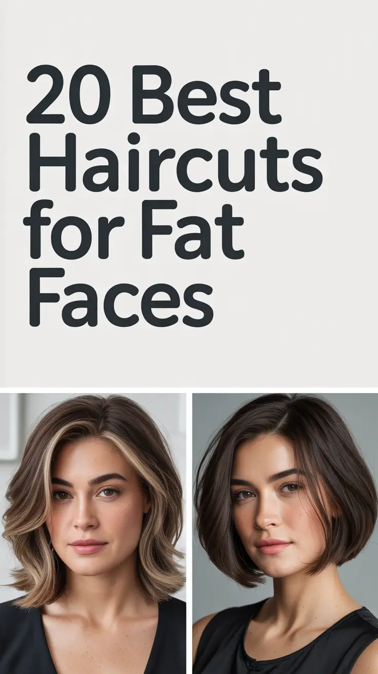 Best Haircuts for Fat Faces 2026: Flattering Short, Medium & Long Styles That Slim and Shine