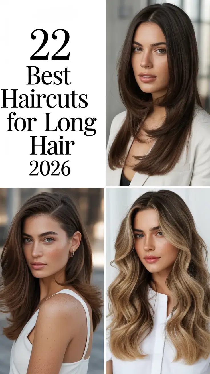 Best Haircuts for Long Hair 2026 – Trendy Layered & Butterfly Cut Ideas You’ll Love