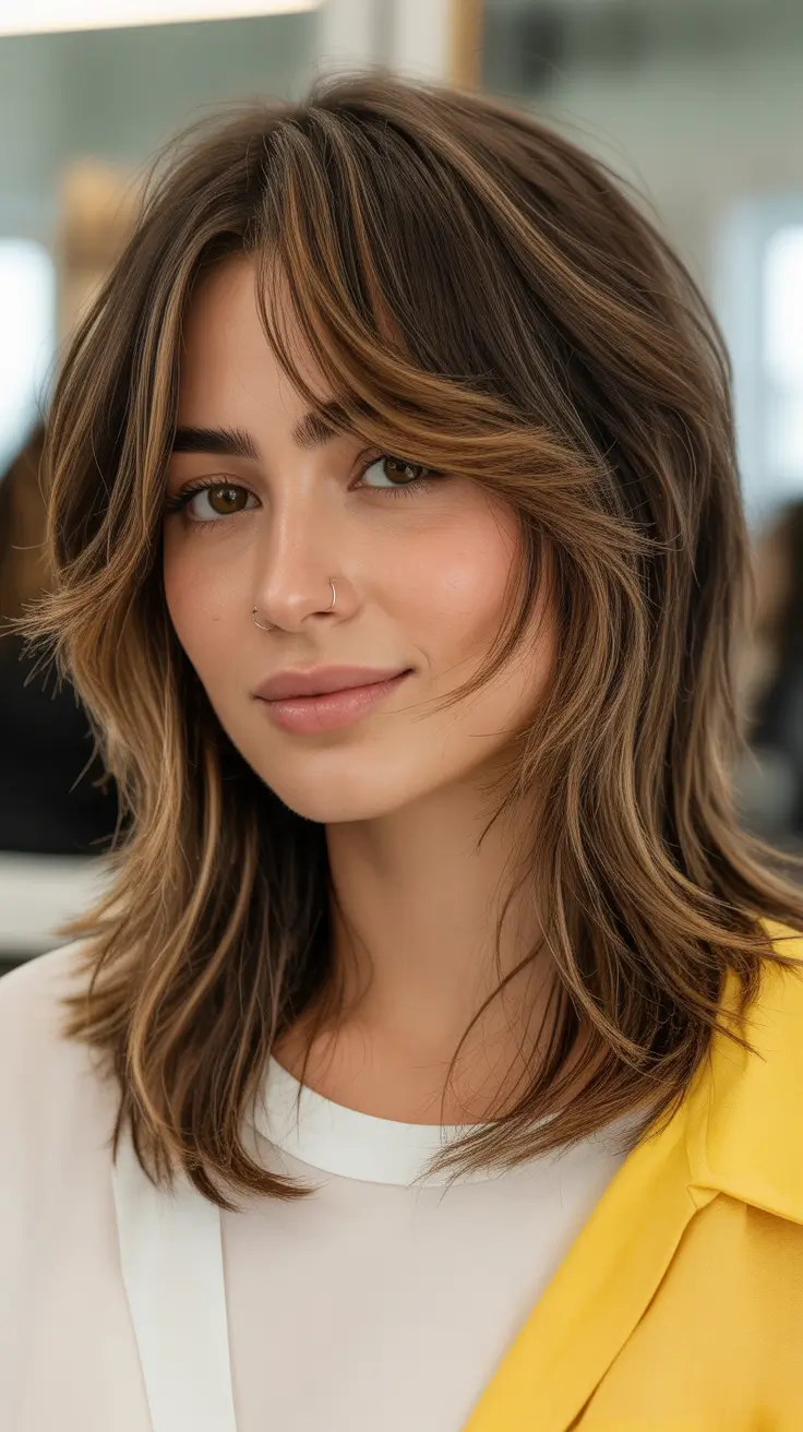 Best haircuts for medium hair 2026 Modern Shag Revival