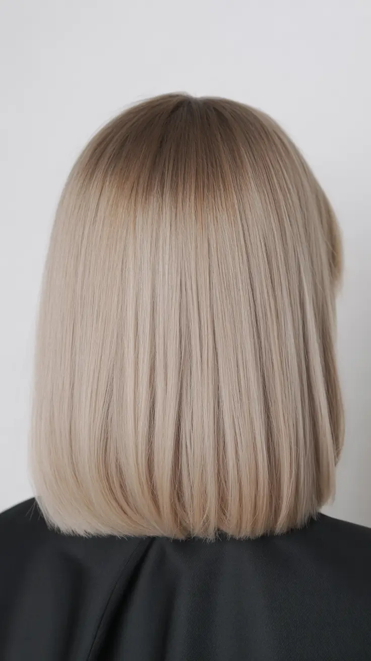Best haircuts for medium hair 2026 Frosted Cream Bob