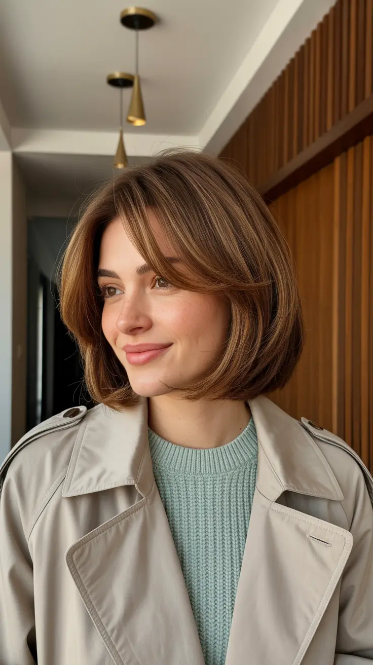 Best haircuts for medium hair 2026 Rounded French Bob