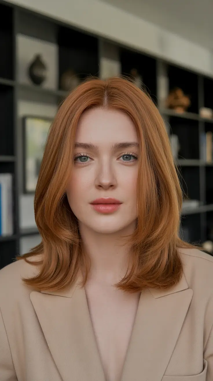 Best haircuts for medium hair 2026 Layered Butterfly Elegance