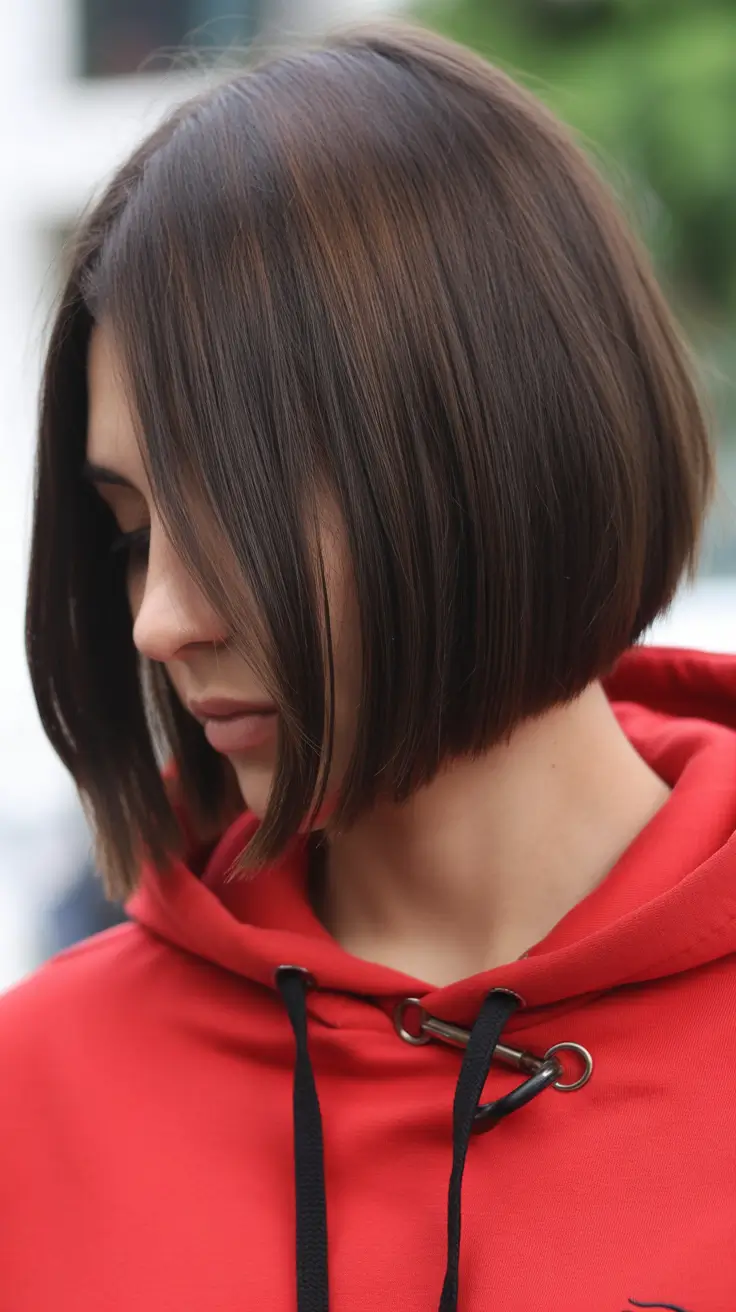 Best haircuts for medium hair 2026 Sharp Precision Bob