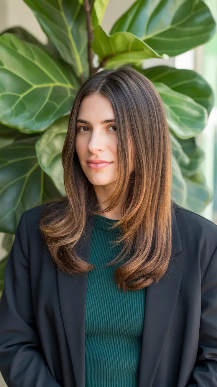 haircuts for thin fine hair long straight layers 2026