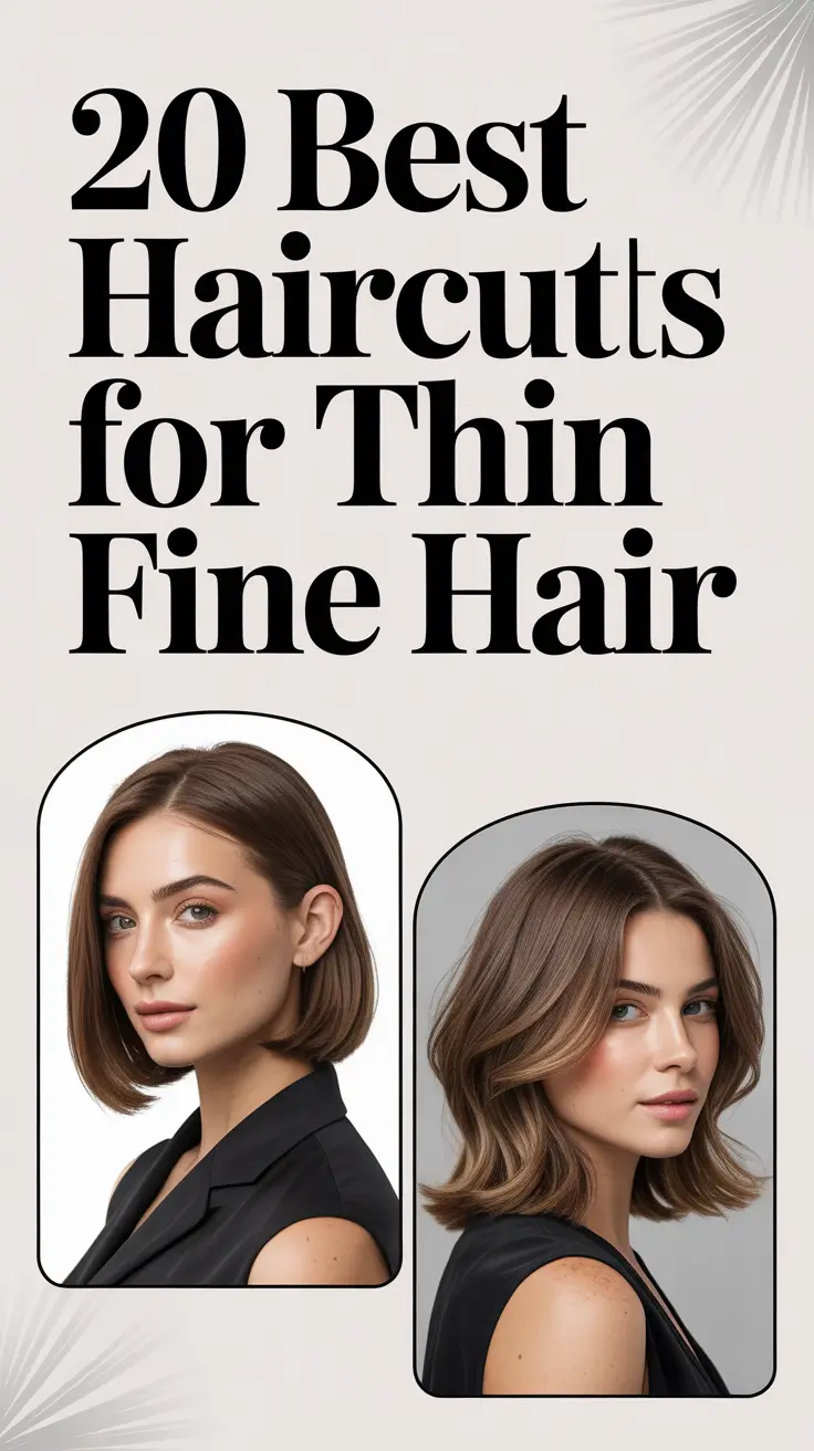 Best Haircuts for Thin Fine Hair 2026: Trendy Cuts That Make Hair Look Fuller and Voluminous