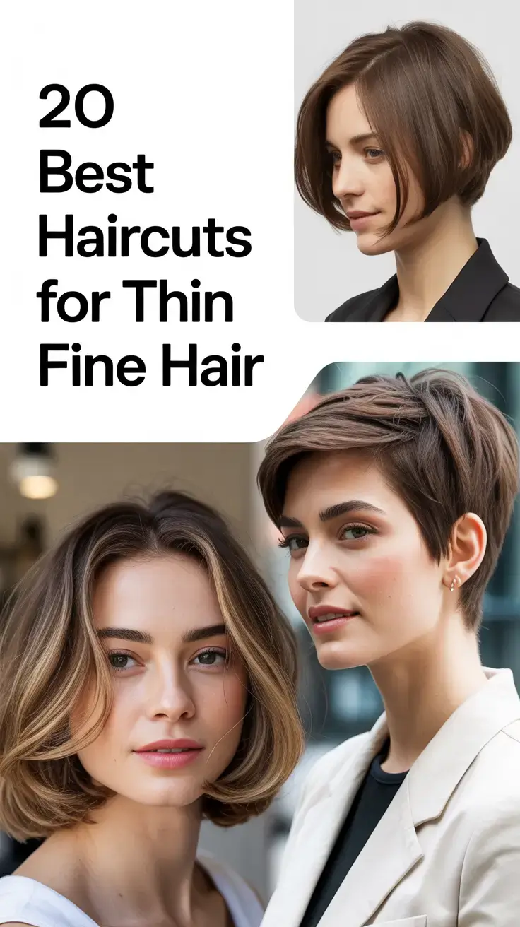 Best Haircuts for Thin Fine Hair 2026: Trendy Cuts That Make Hair Look Fuller and Voluminous