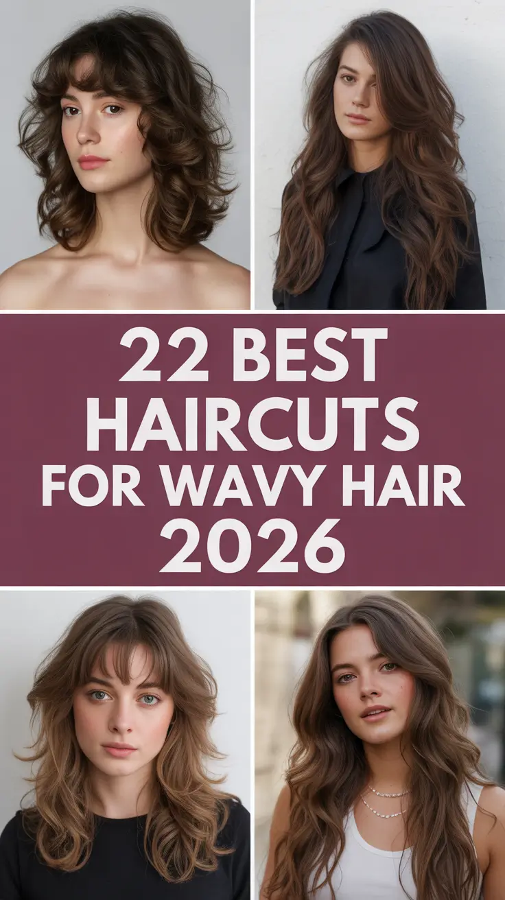 Best Haircuts for Wavy Hair 2026: Trendy Layered, Bob & Butterfly Styles for Every Face Shape