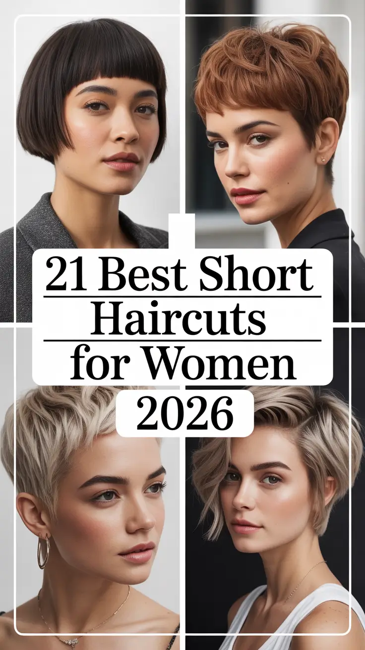 Best Short Haircuts for Women 2026: Chic & Modern Ideas for Wavy Hair