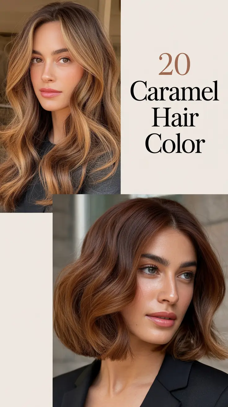 Caramel Hair Color 2026: The Honey Golden Shades Everyone Will Be Wearing This Year
