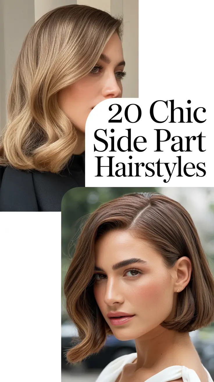 Chic Side Part Hairstyles 2026: Inspiring Side Part Looks for Every Mood and Length