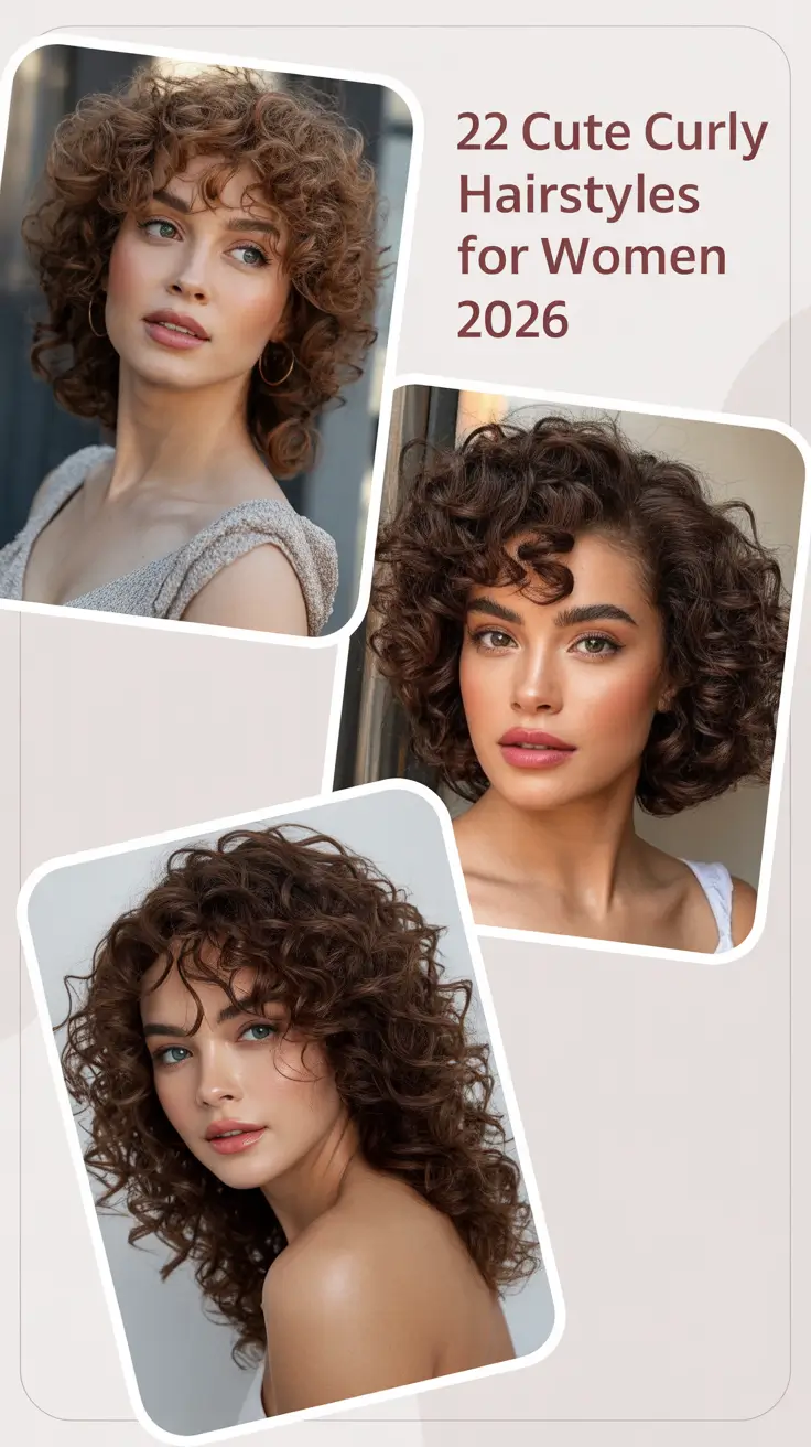 Cute Curly Hairstyles for Women 2026: Fresh Ideas for Every Curl Type