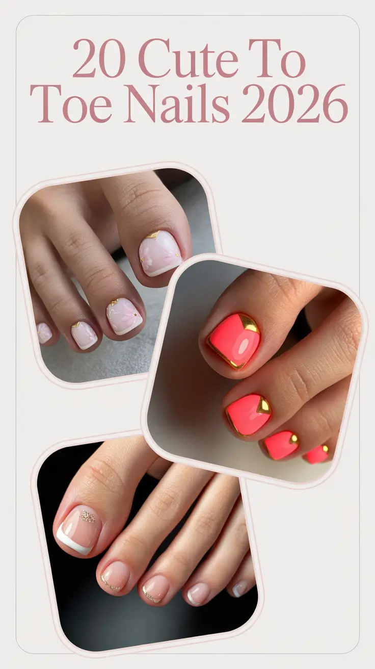 Cute Toe Nails 2026: Pretty & Trendy Pedicure Designs for Summer