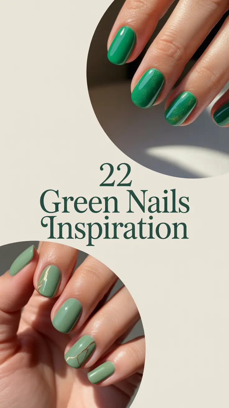 Green Nails Inspiration 2026: Fresh Mint Ideas for Trendy Designs