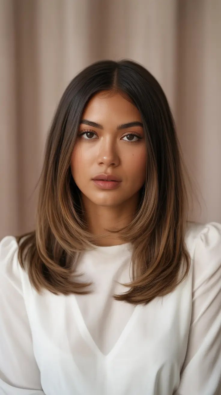 Hairstyles for medium length hair 2026 - Classic Shaping with Soft Ends and Natural Warmth