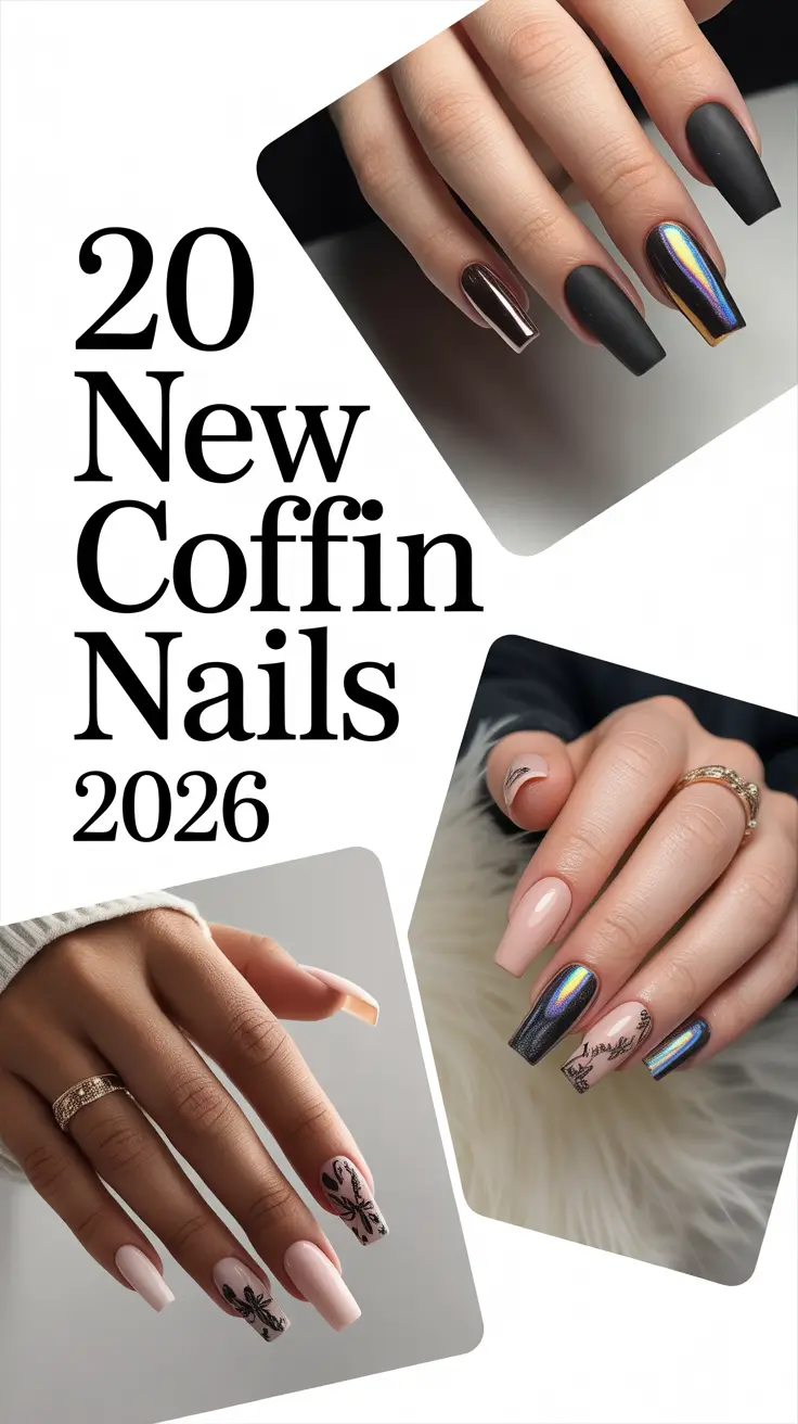 New Coffin Nails 2026: Trendy Designs & Fresh Ideas for Every Season
