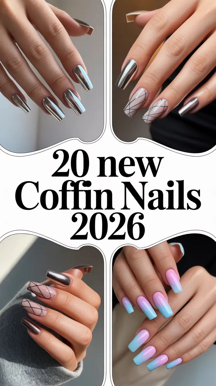 New Coffin Nails 2026: Trendy Designs & Fresh Ideas for Every Season