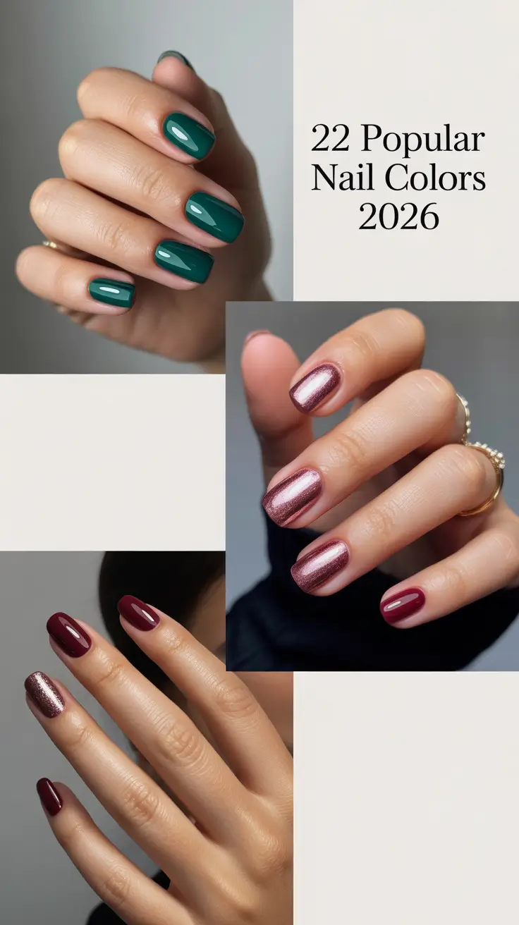 Popular Nail Colors 2026: Fresh Ideas and Inspo for Every Season