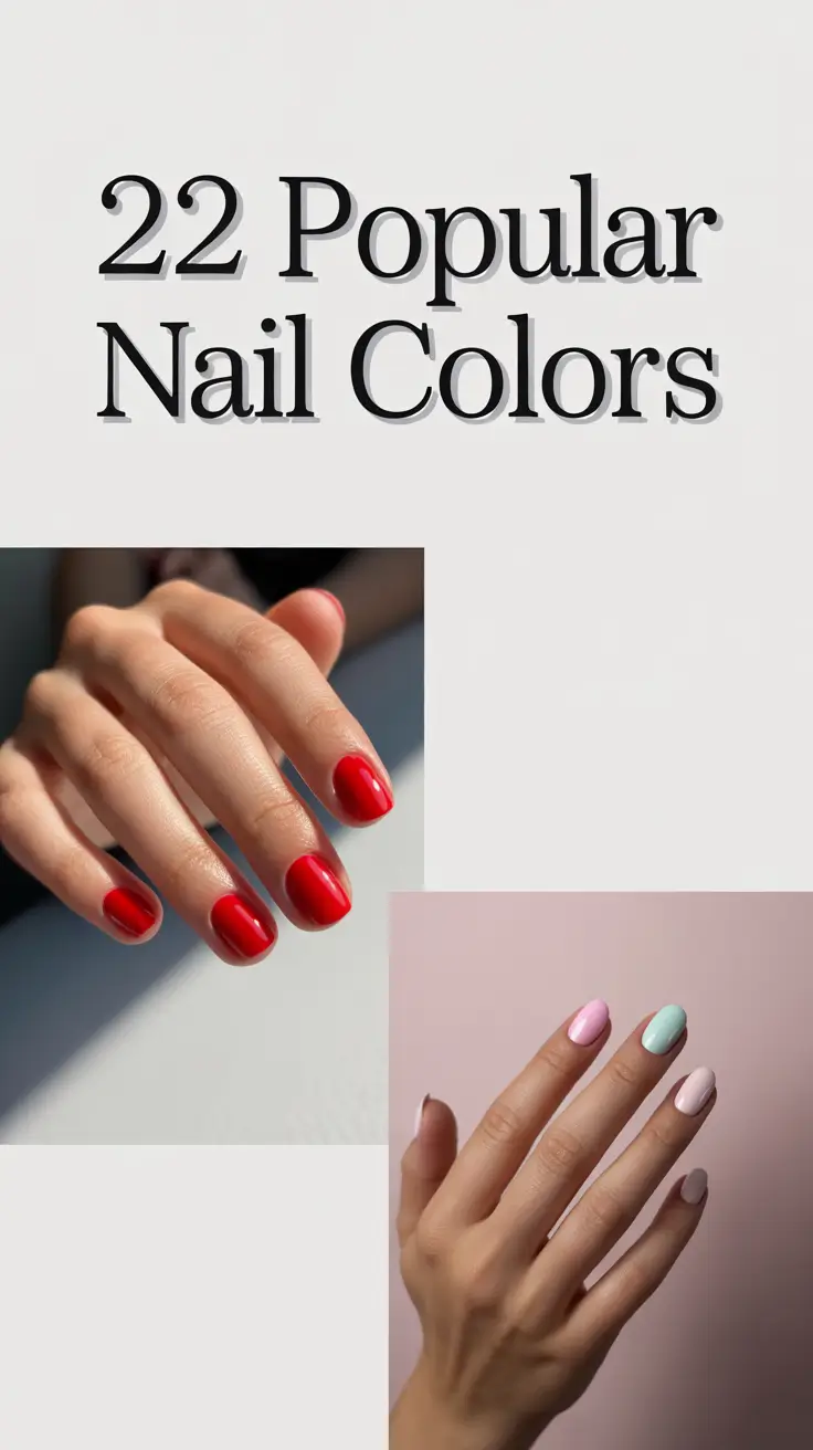 Popular Nail Colors 2026: Fresh Ideas and Inspo for Every Season