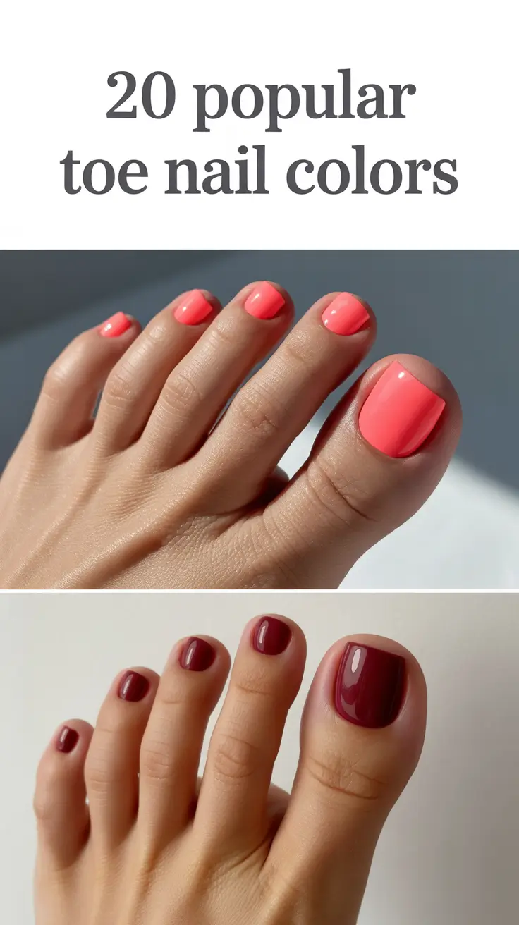 Popular Toe Nail Colors 2026: Pretty Spring/Summer Pedicure Ideas That Are Trending Now