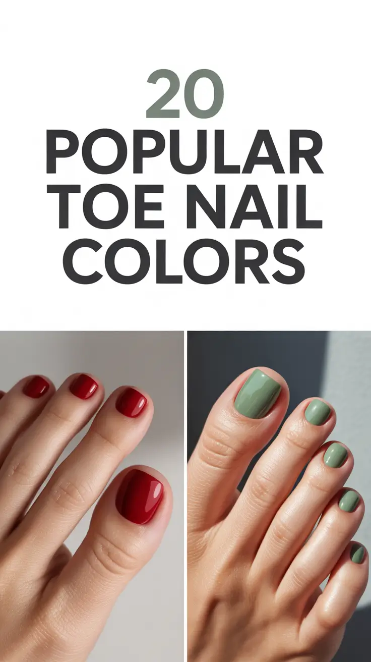 Popular Toe Nail Colors 2026: Pretty Spring/Summer Pedicure Ideas That Are Trending Now