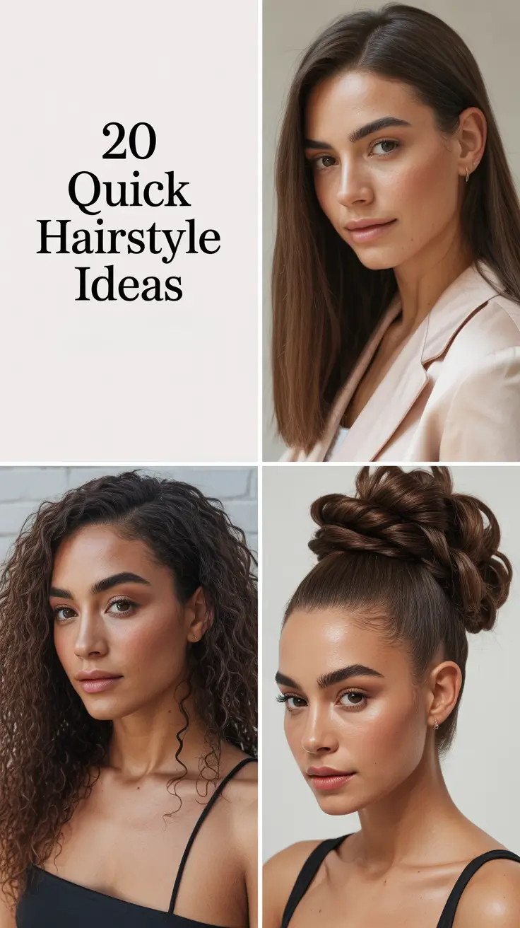 Quick Hairstyle Ideas 2026: Fresh, Easy & Cute Looks for Every Hair Length