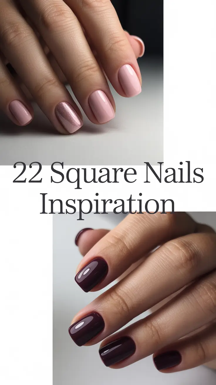 Square Nails Inspiration 2026: Fresh Designs Trending Now