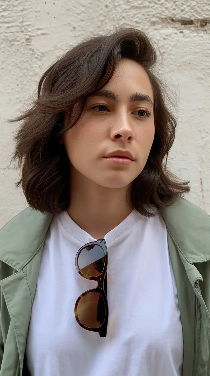 Stylish natural hairstyles 2026 Relaxed Medium Cut With Natural Volume