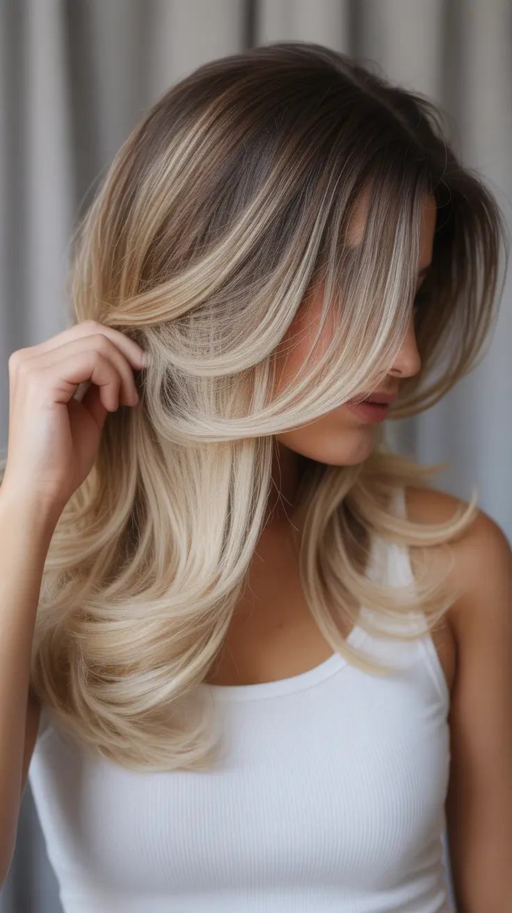 Stylish natural hairstyles 2026 Long Layered Blonde With Natural Flow