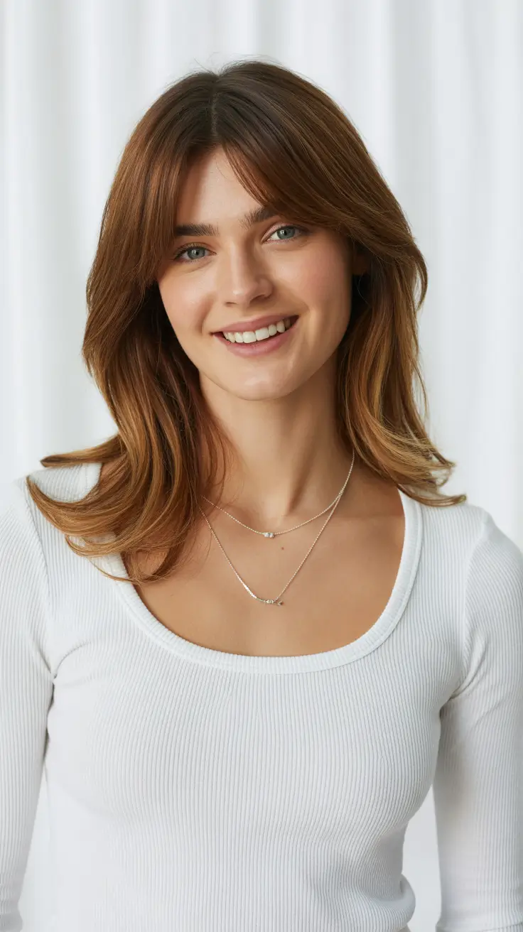 Stylish natural hairstyles 2026 Sleek Medium Cut With Natural Movement