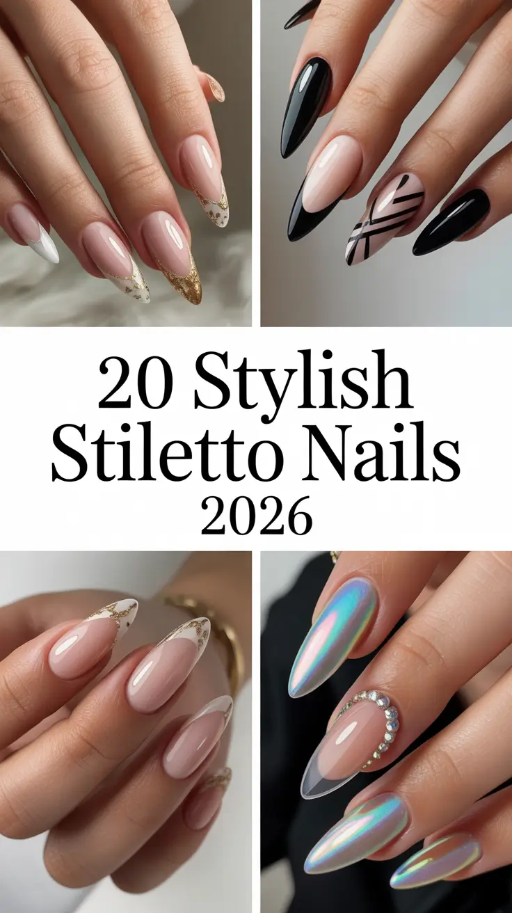 Stylish Stiletto Nails 2026: Fresh Ideas for Bold, Elegant Shapes