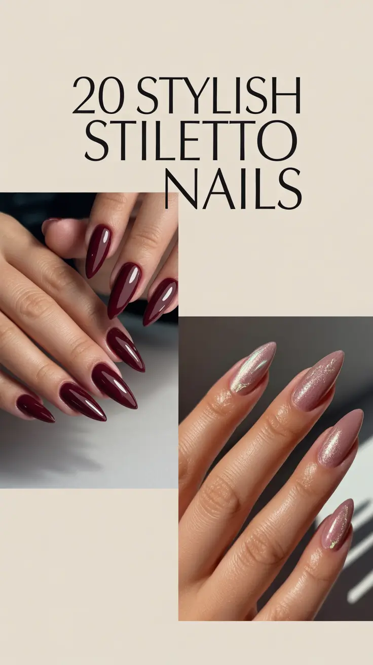 Stylish Stiletto Nails 2026: Fresh Ideas for Bold, Elegant Shapes
