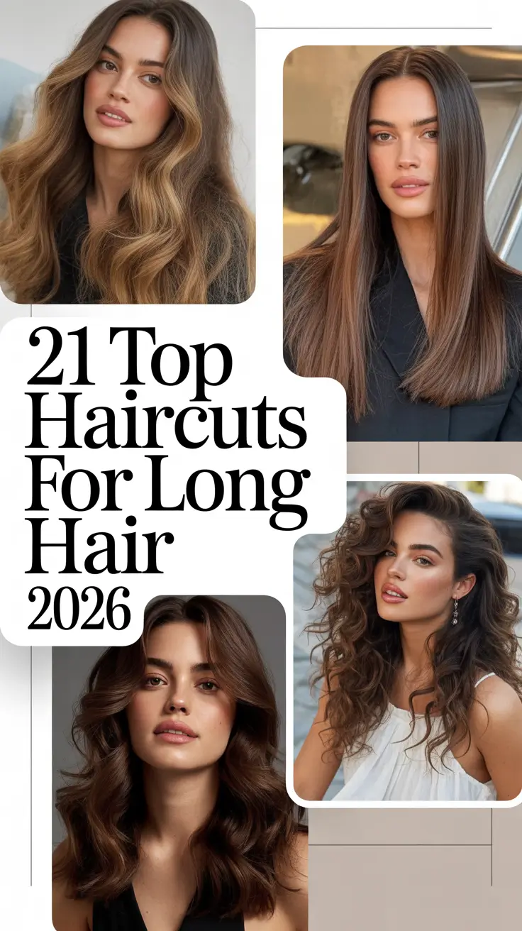 Top Haircuts for Long Hair 2026: Layered, Butterfly & Curtain Bang Trends You’ll Love