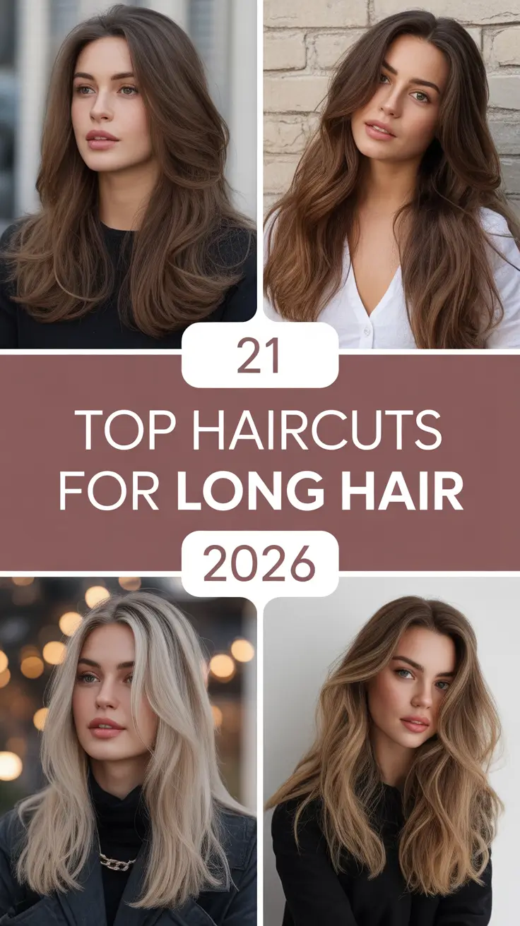 Top Haircuts for Long Hair 2026: Layered, Butterfly & Curtain Bang Trends You’ll Love