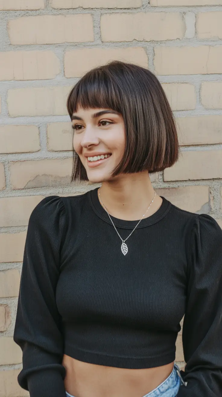 bob haircut short 90s Muse Energy