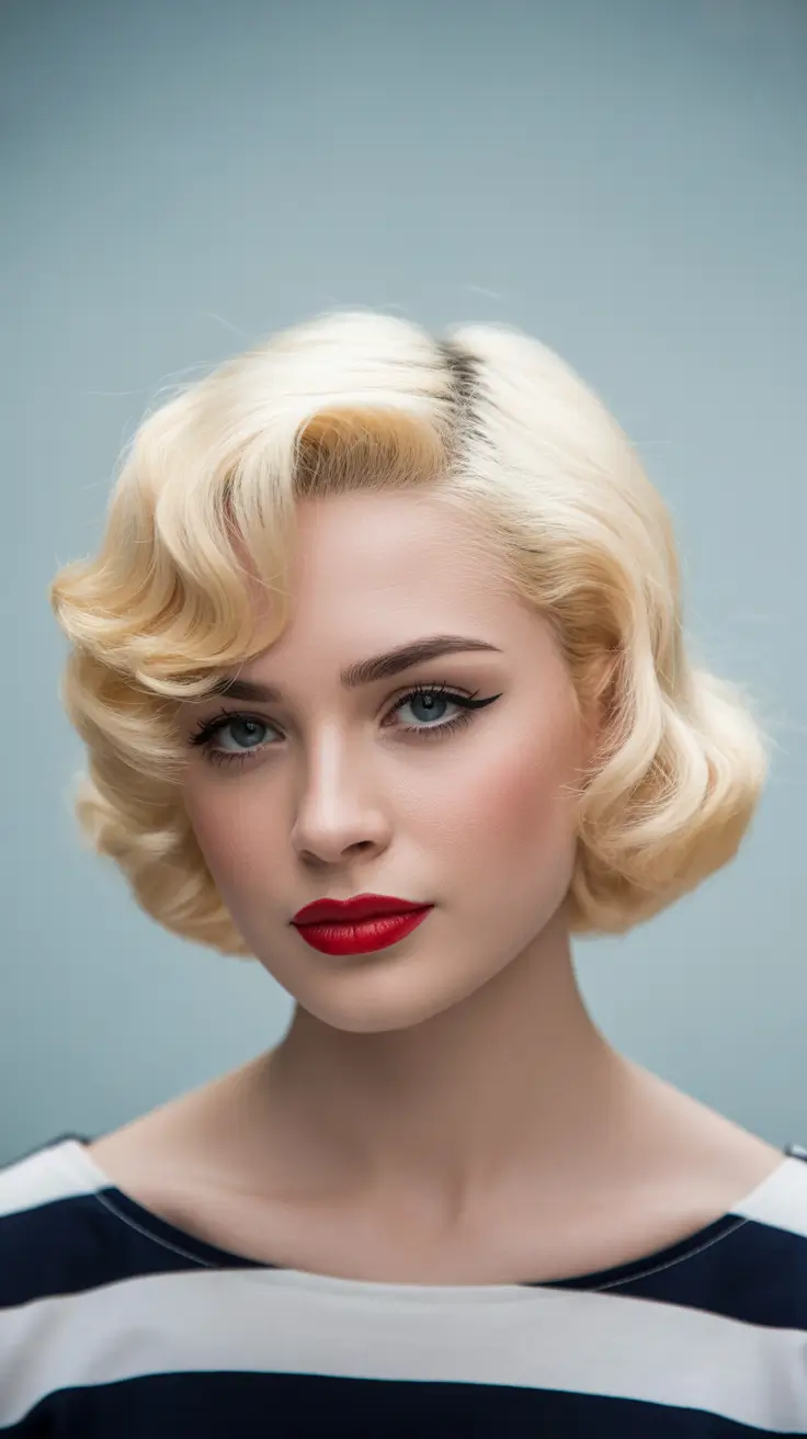 bob haircut hairstyles Retro Waves Revival