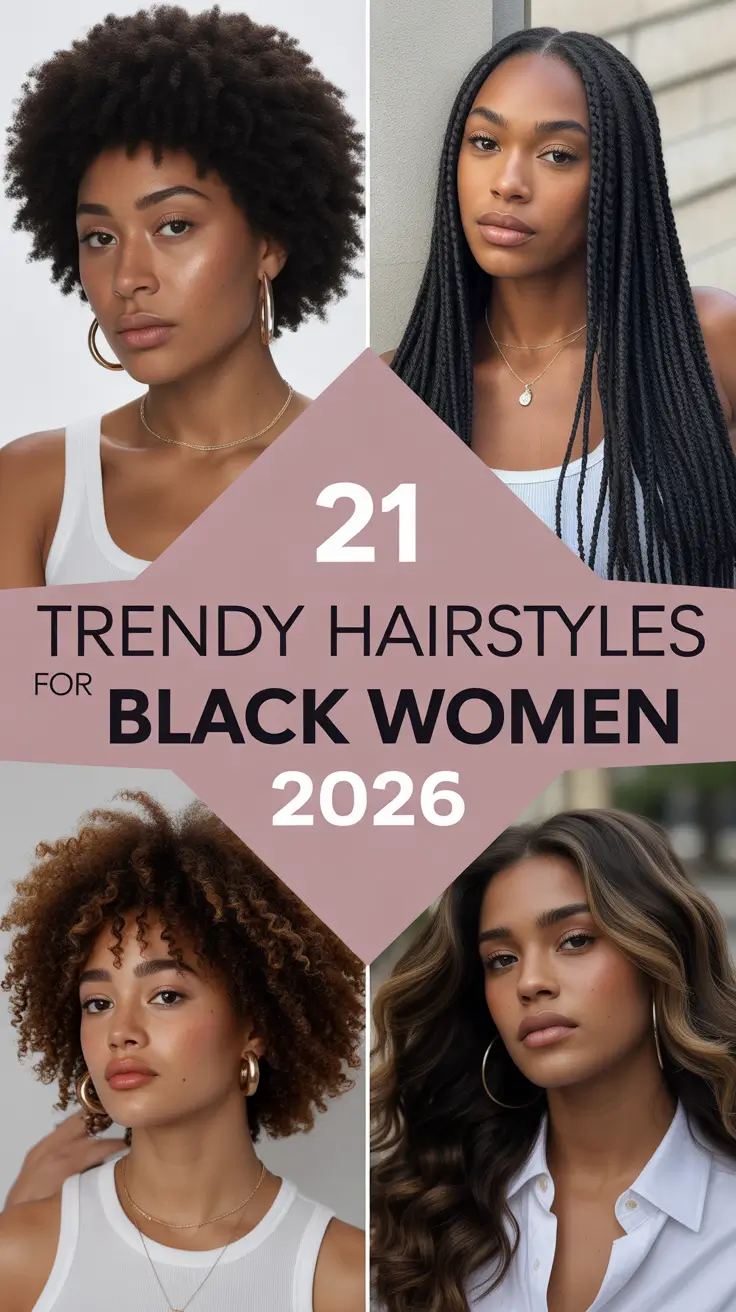 Trendy Hairstyles for Black Women 2026: Fresh Cuts, Colors, and Textures to Inspire Your New Look