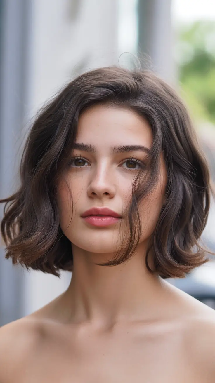 lob haircut thick hair Textured Airy Lob with Natural Volume