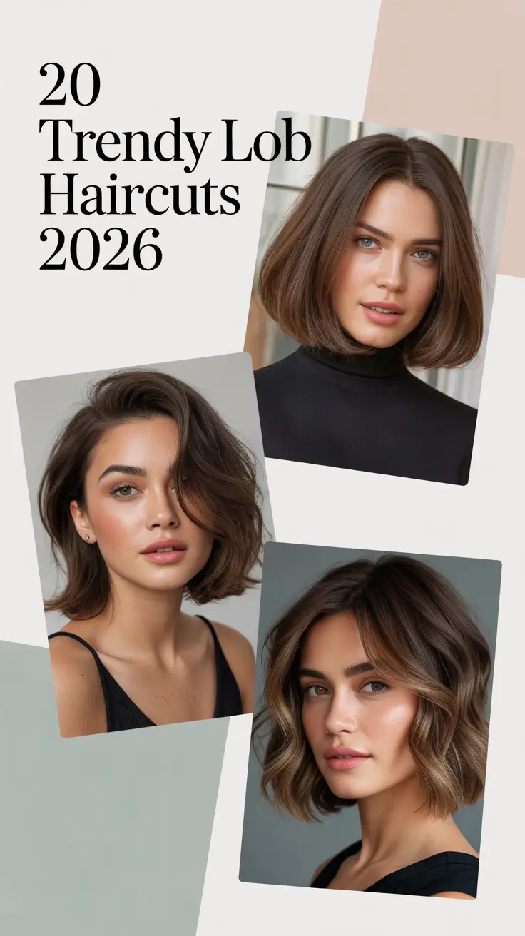 Trendy Lob Haircuts 2026: Effortless Styles for Every Hair Type and Mood